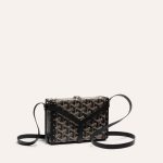 Goyard Minaudière Trunk Bag Black